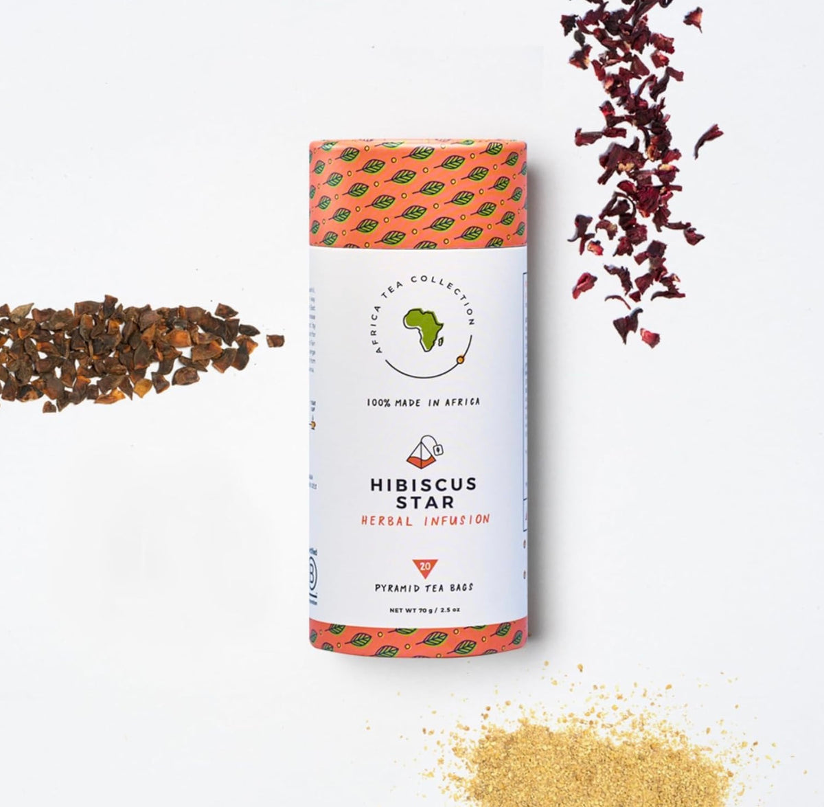 African Tea Collection(Ginger Mint Fusion, Hibiscus Star
