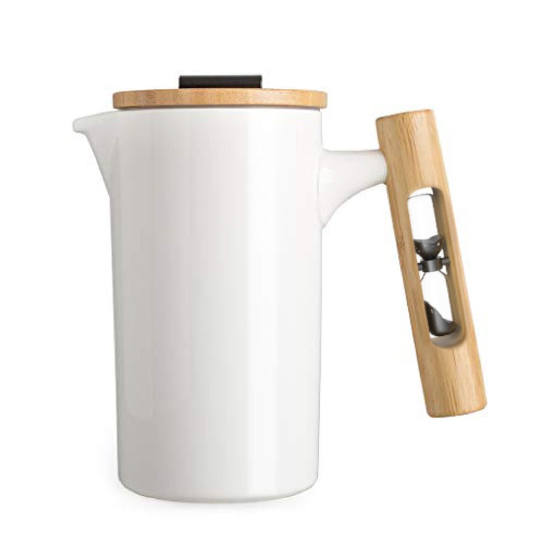 Yield Design 850mL Ceramic French Press - White Gloss – Daydream Surf Shop