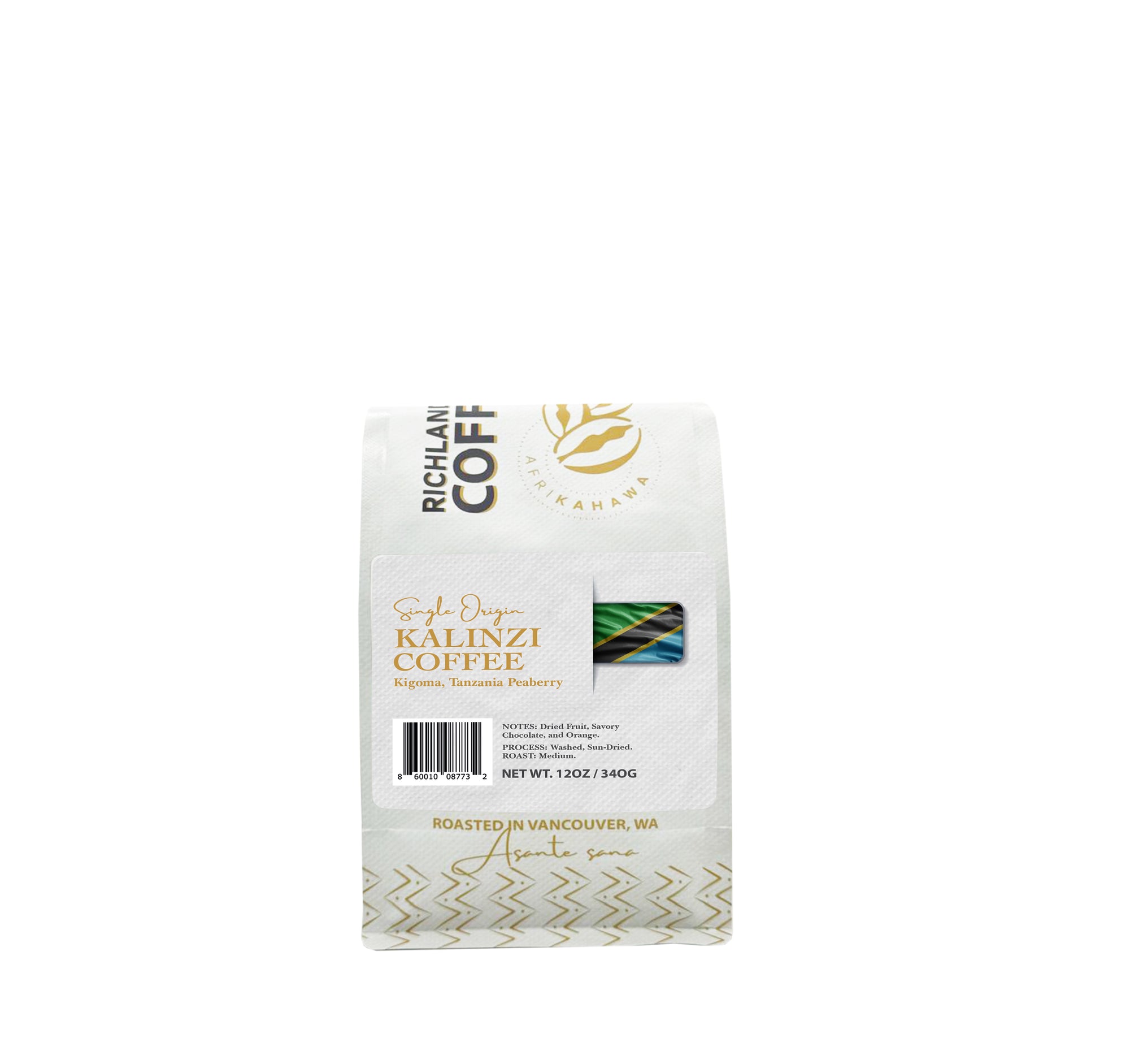 Tanzania Peaberry -Kalinzi,  (MEDIUM) Wholesale