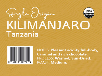 Kilimanjaro, Tanzania Mamsera  (Medium Roast)